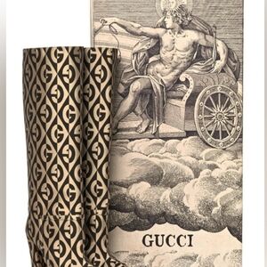 Gucci Black and Tan Ankle Boots